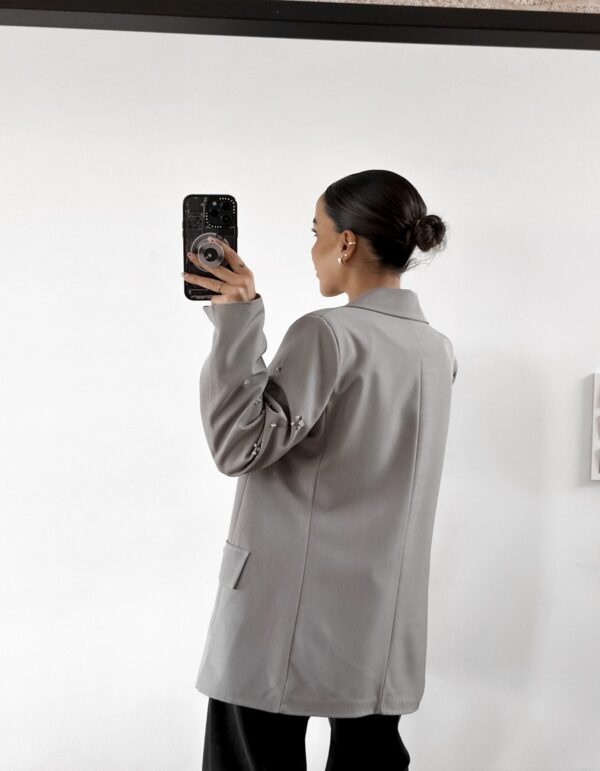 BLAZER STRASS GRIS - Imagen 13