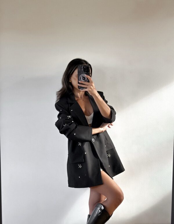 BLAZER STRASS NEGRO - Imagen 5