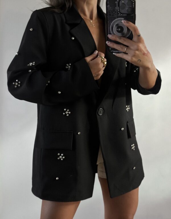 BLAZER STRASS NEGRO - Imagen 3